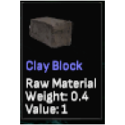 100 clay blocks in sales