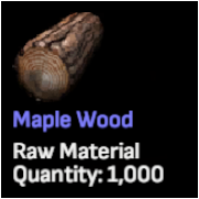 Maple Wood x 1000