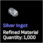 Silver Ingot x 1000