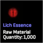 Lich Essence x 1000