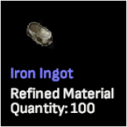 Iron Ingot x 100
