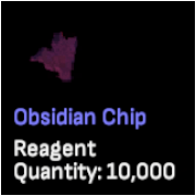 Obsidian Chips x 10000