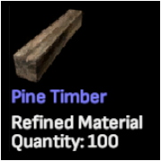 Pine Timber x 100