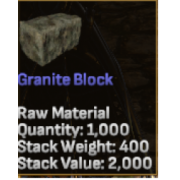 1000 Granite Blocks