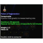 20 potion of regeneration in sale