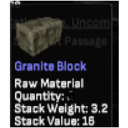 500 Granite blocs