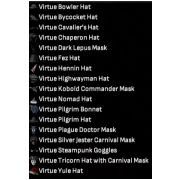 Virtue Hats - Tour Guide (Full Set)