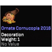 Ornate Cornucopia (2016)