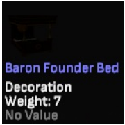 Baron Founder Bed