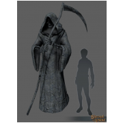 Grim Reaper Statue (Halloween 2015)