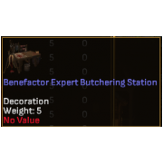 Benefactor Expert Level Crafting Station - Butchering
