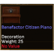 Benefactor Citizen Piano