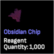 Obsidian Chips x 1000