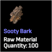 Sooty Bark x 100