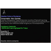 Obsidian Potion of Guidance (1)