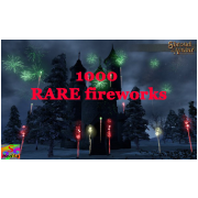 1000 RARE collectible fireworks