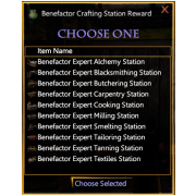 10 Pack of Benefactor Expert Crafting Stations (bagged)