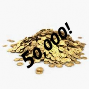 50,000 Ingame Gold for $7.75!
