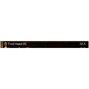 5 Troll heads