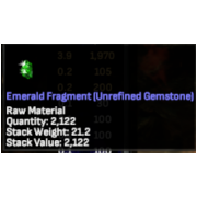 1000 emeralds fragments