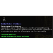 Obsidian Potion of Guidance x 5