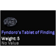 Fyndoro's Tablet Of Finding