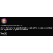 Noble's Magical Discourse Orb