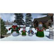 2015 Ornate Snow Family