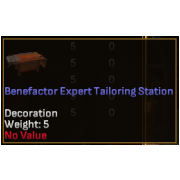 Benefactor Expert Level Crafting Station - Tailoring