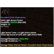Founders Cloth Armour Chest