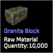 Granite Block x 10000
