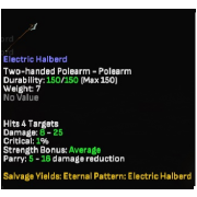 Electric Halberd