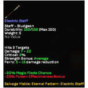 Electric Staff