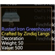 Rusted Iron GreenHouse