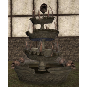 Large spooky fountain