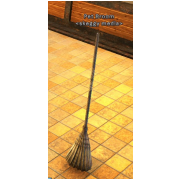 RARE Broom decoration pet