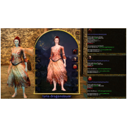 RARE Torn and Tattered Weeding Dress Set