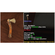 RARE Island Axe