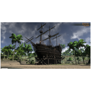 Dry Docked Pirate Galleon (city Home)