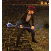 Rare Aether two handed mace